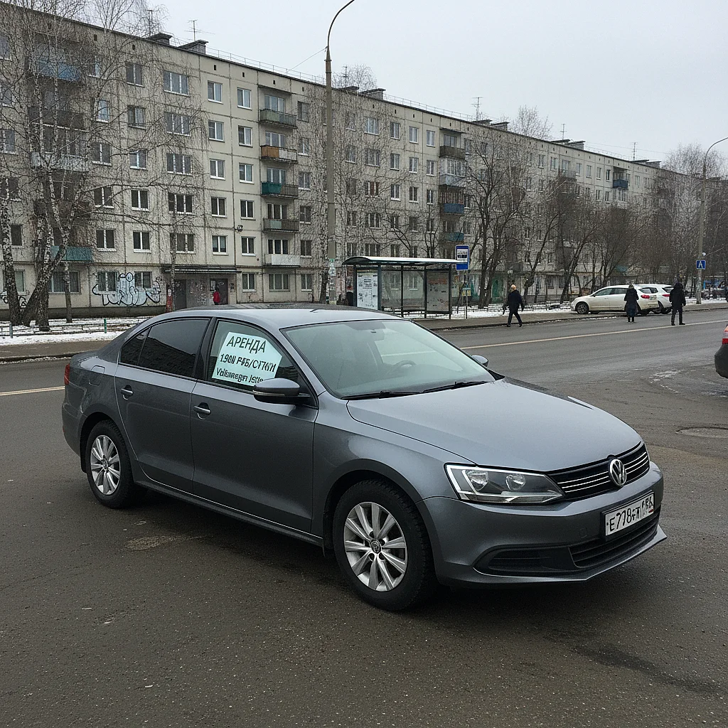Volkswagen Jetta в аренду в Кемерово — цена от 1900 руб/сут