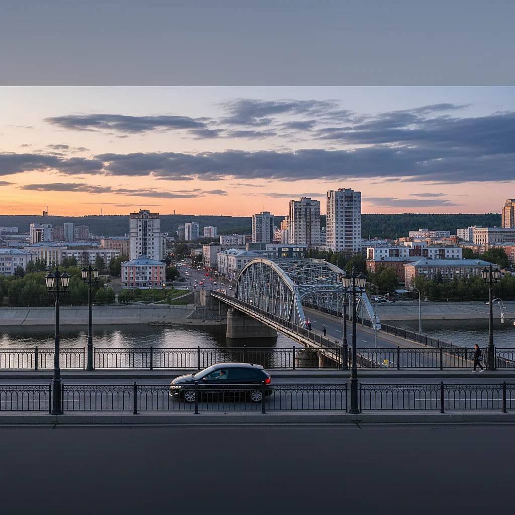 Volkswagen Polo в Кемерово: тест-драйв по Кузнецкому мосту