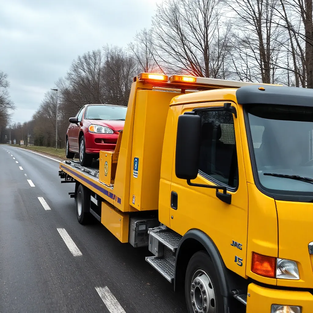 Эвакуатор, готовый помочь водителям в Кемерово в любой ситуации.