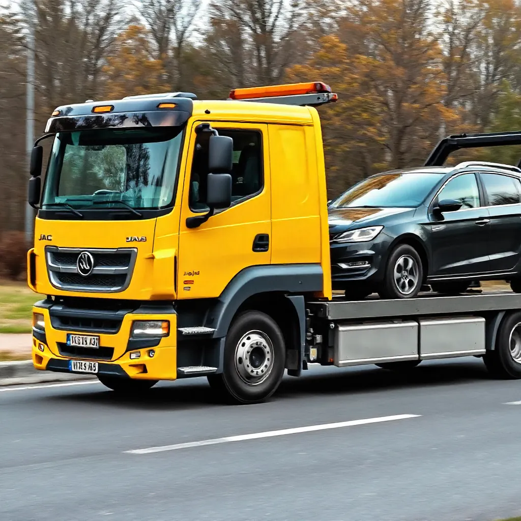 Эвакуатор, готовый помочь водителям в Кемерово в любой ситуации.